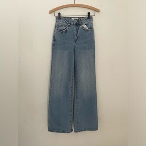 COTTON ON stretch wide leg jean